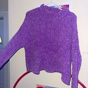 Urban Outfitters Purple Mockneck Sweater